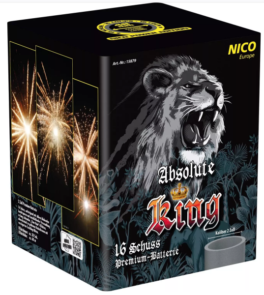 Absolute King 16 Schuß, 50 mm F3 XXL