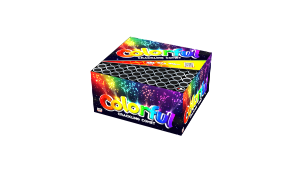 Colorful and crackling comet 100sh